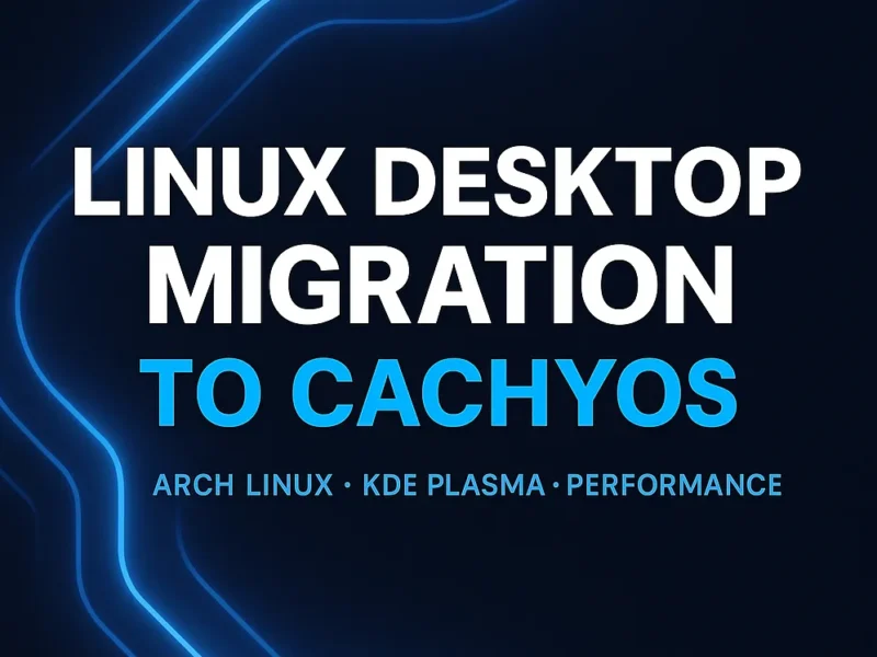 Why I Switched from Linux Mint to CachyOS