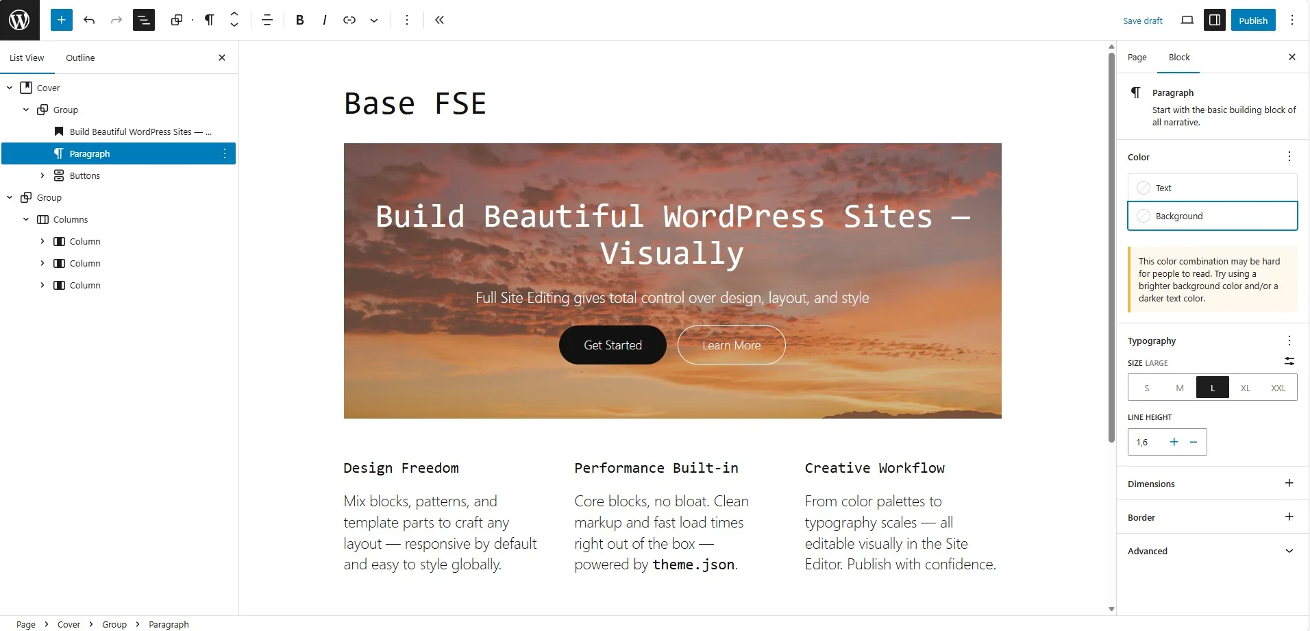 How I Built Full Site Editing (FSE) Theme for WordPress